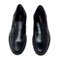 Italia Leone Mocassino 0844 pelle nero uomo