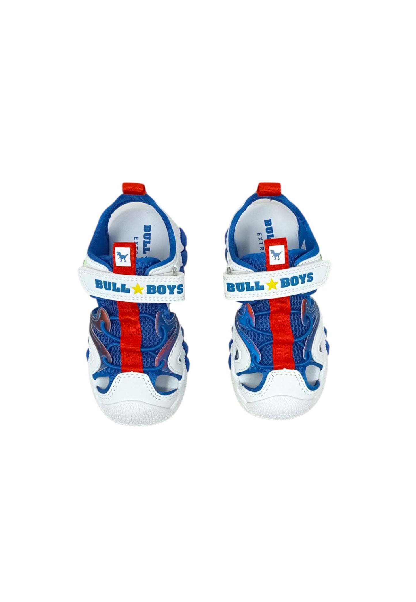 SANDALI CON LUCI BULL BOYS SPINOSAURO DNCL5054 BIANCO Bambino