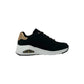 Sneakers SKECHERS Uno - Shimmer away 155196/BLK Donna