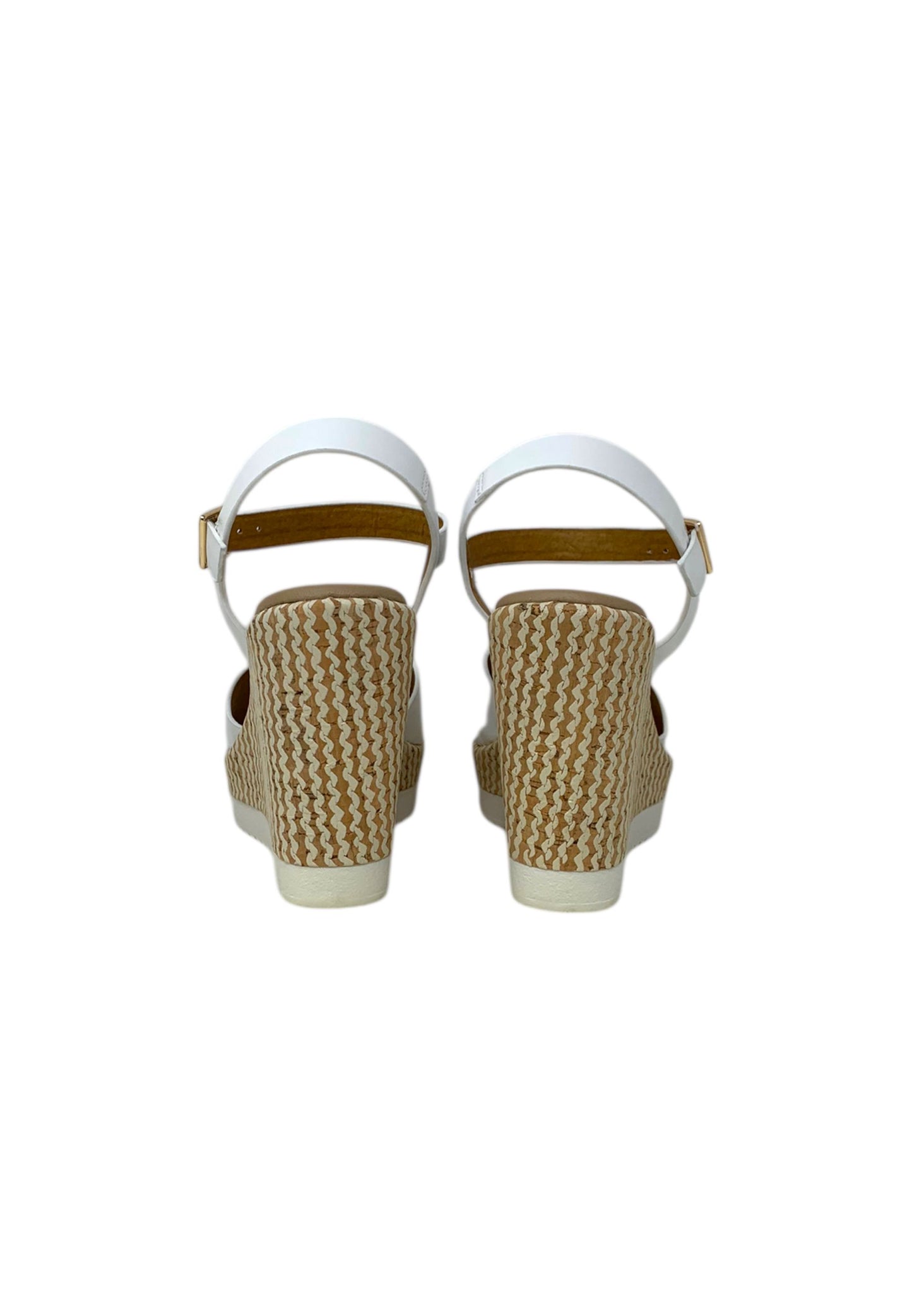 Sandali con zeppa REPO 52294-E5 BIANCO donna