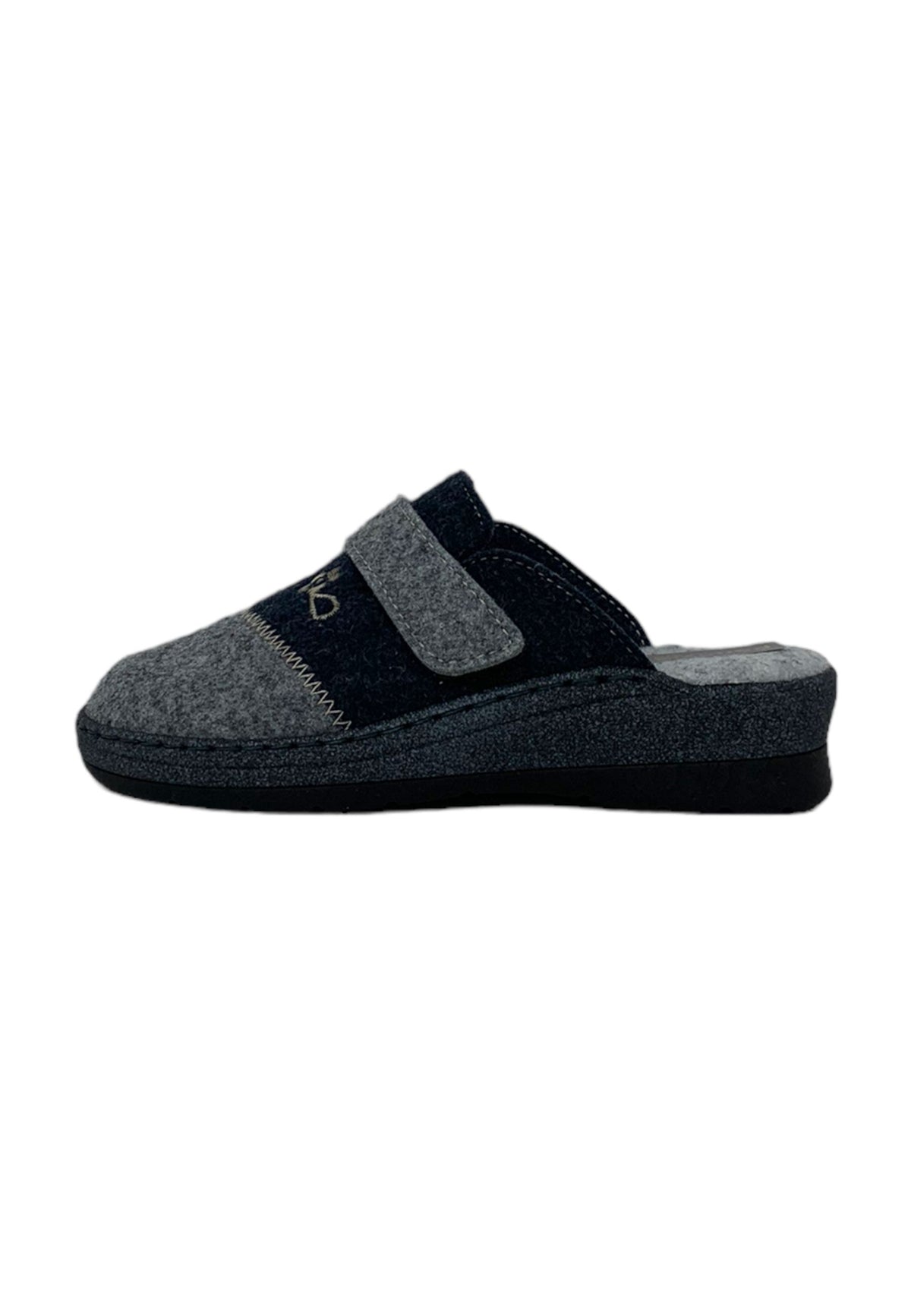 Pantofola PATRIZIA AZZI 7205 GRIGIO/BLUE donna