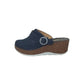 Pantofola comfort Stile Di Vita 8483 BLU Donna