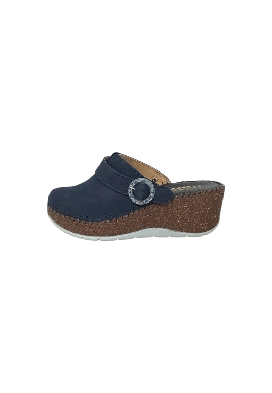 Pantofola comfort Stile Di Vita 8483 BLU Donna