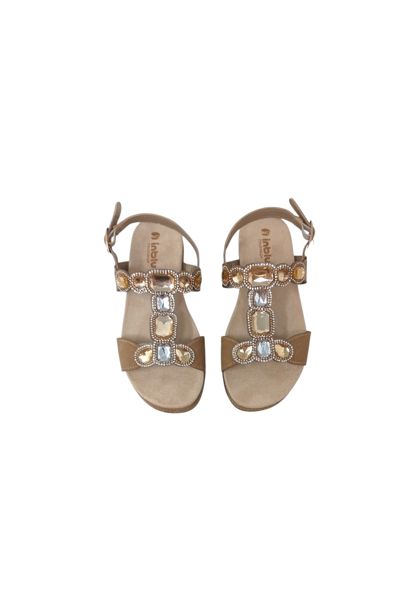 Sandali INBLU SA000057 SABBIA donna
