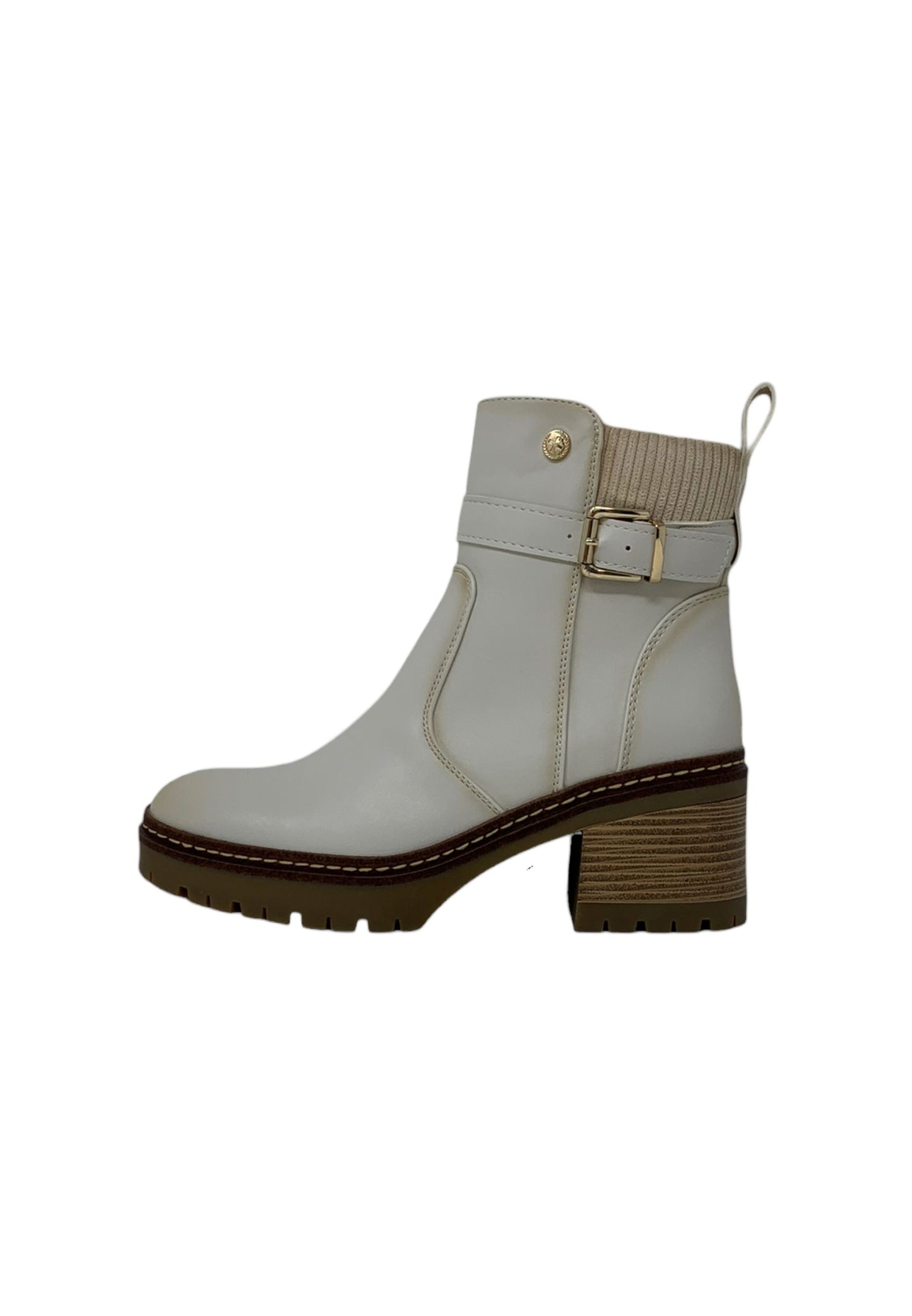 Stivaletto con tacco XTI 143371 BEIGE donna