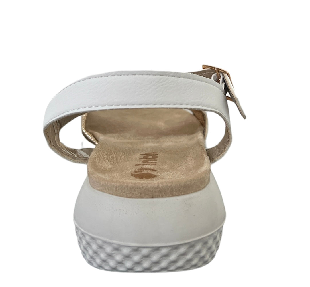 Sandalo  INBLU TT000013 BIANCO donna