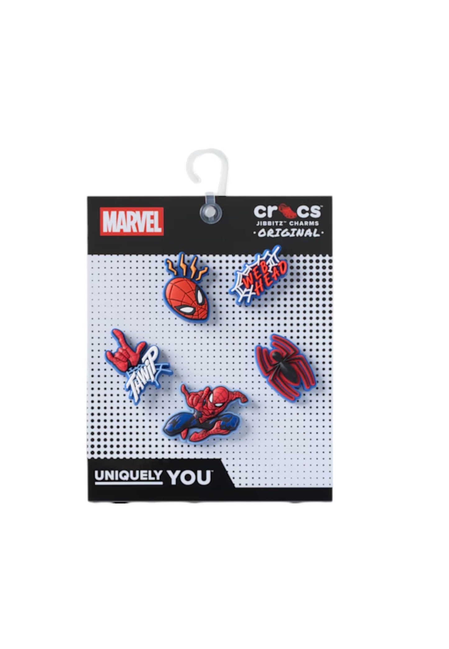 Jibbitz charms Spiderman 10015108  5 pack