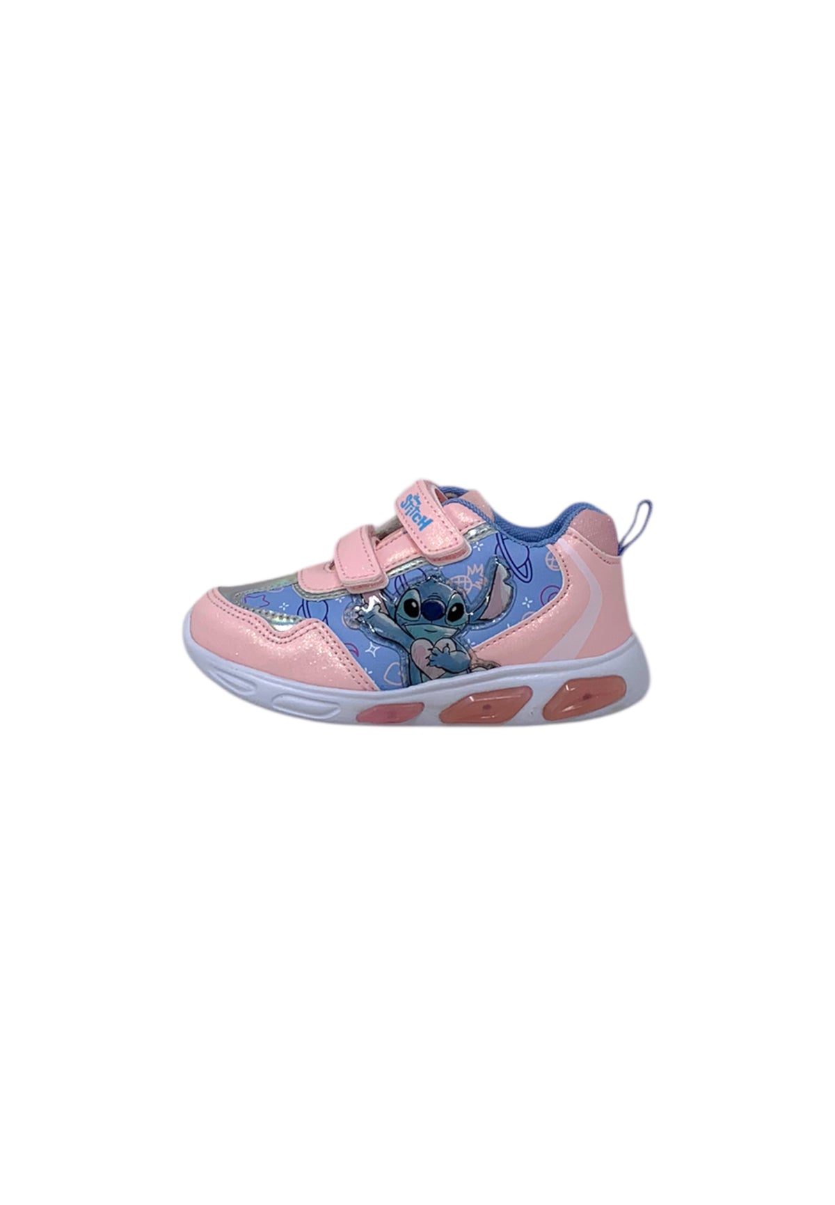 Sneaker luminose Silver Lilo & Stitch  D6020150S PINK Bambina