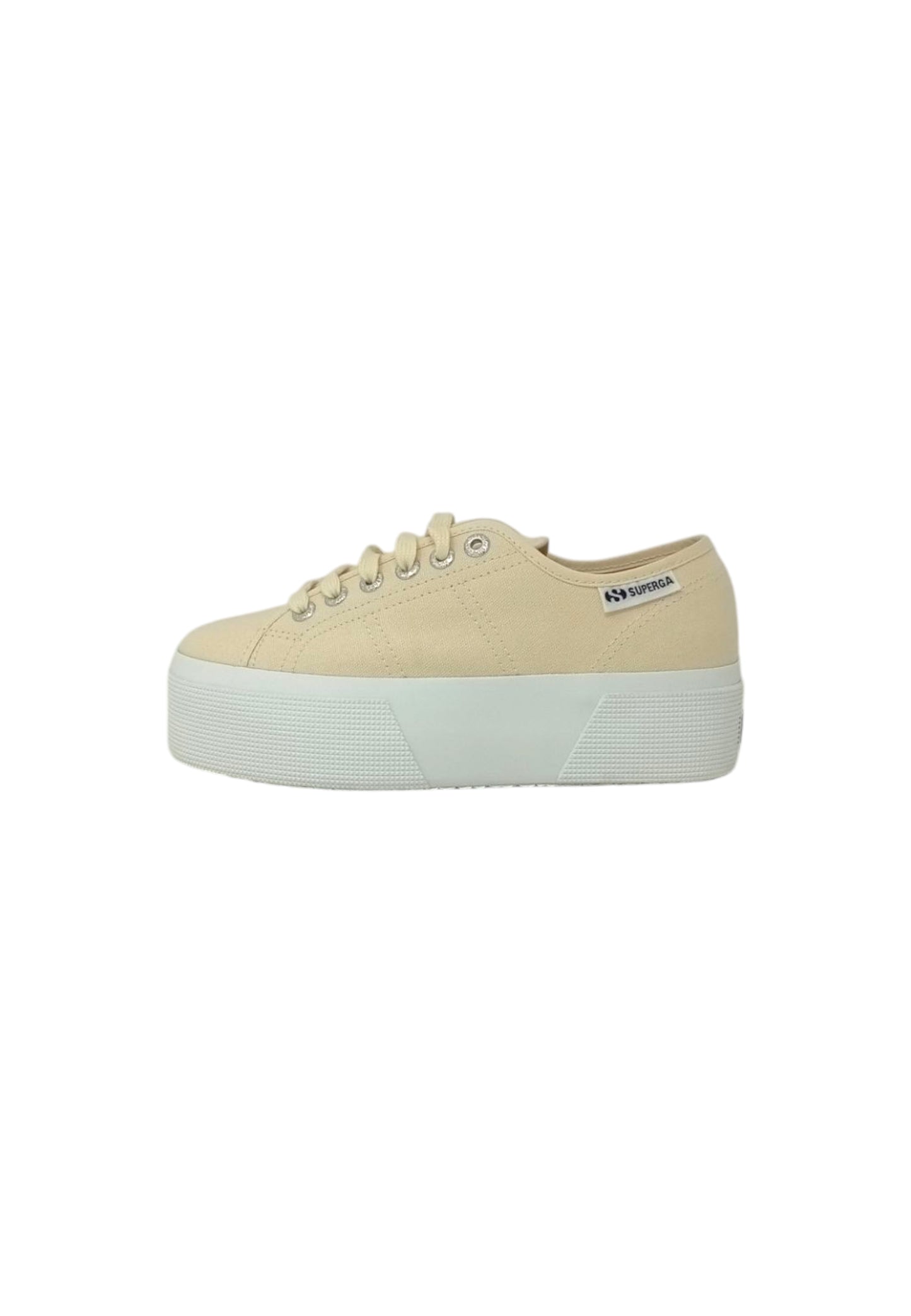 Sneaker SUPERGA 3790 PLATFORM S3134MW XQ1 BEIGE Donna