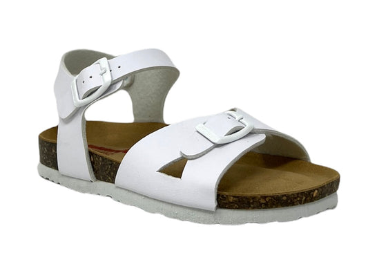 Sandali da passeggio BioNatura 22B1005 CHBC BIANCO bambina
