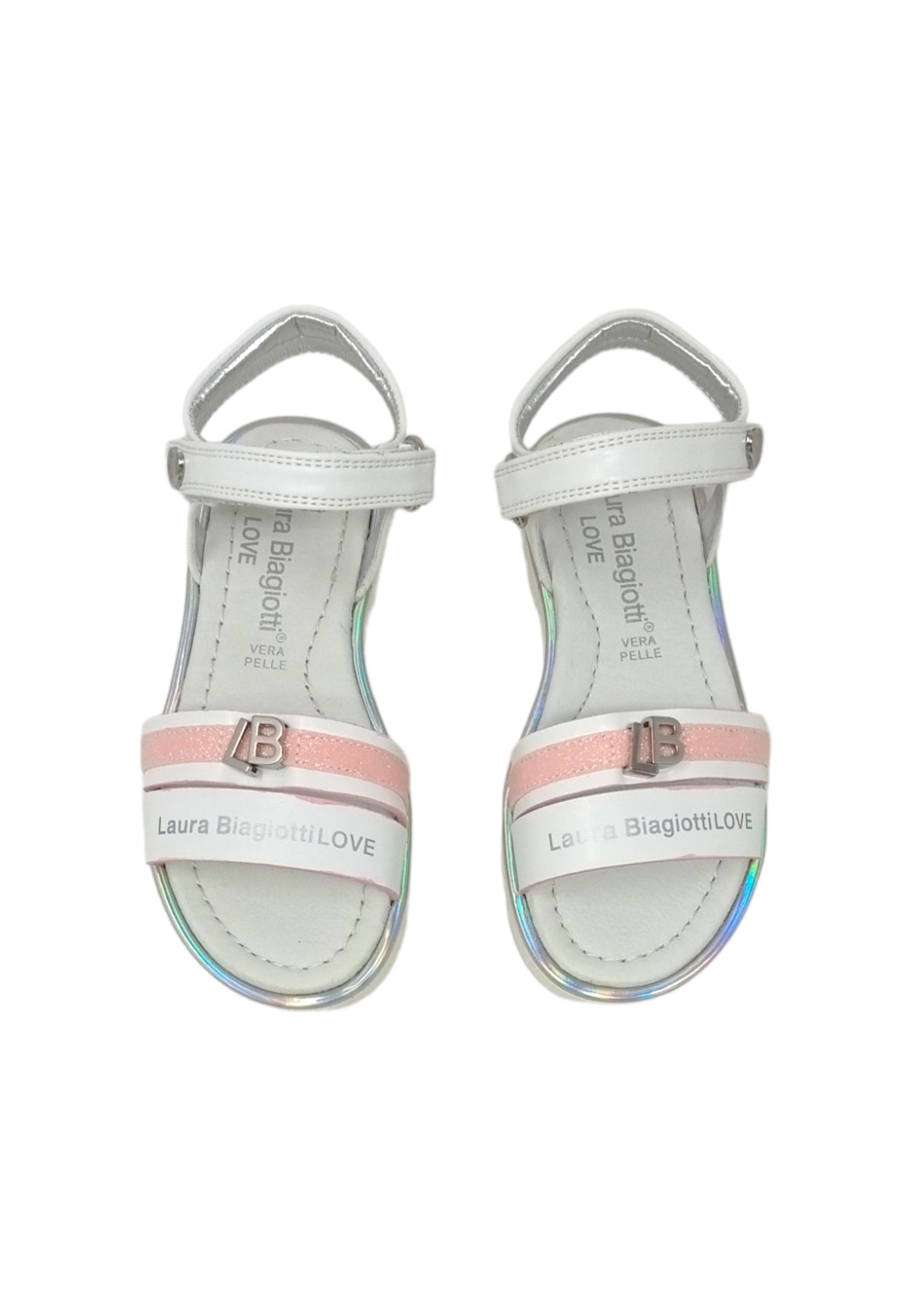 Sandali LAURA BIAGIOTTI 9012 WHT Bambina/Ragazza
