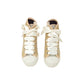 Sneaker DXO Vigevano D88/C88w VELVET PLATINO GLITTER bambina