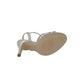 Italia Leone Sandali con tacco A8032 liz argento Donna