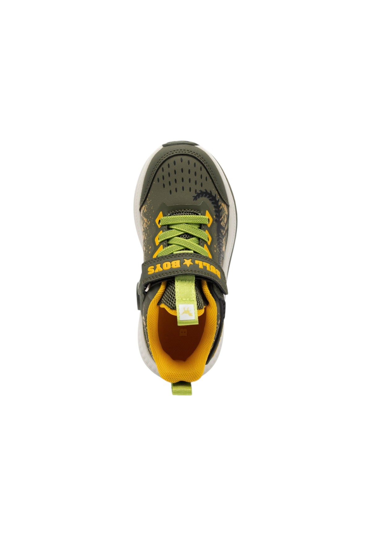 Sneakers con audio Bull Boys Uragano Rex DNAR5272 VERDE GIUNGLA Bambino