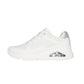 Sneaker Skechers Uno Icon - Idolized Air 177767/WHT Donna