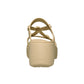 Sandali Crocs Brooklyn Knot Sky Sandal 212011-205 Beige donna