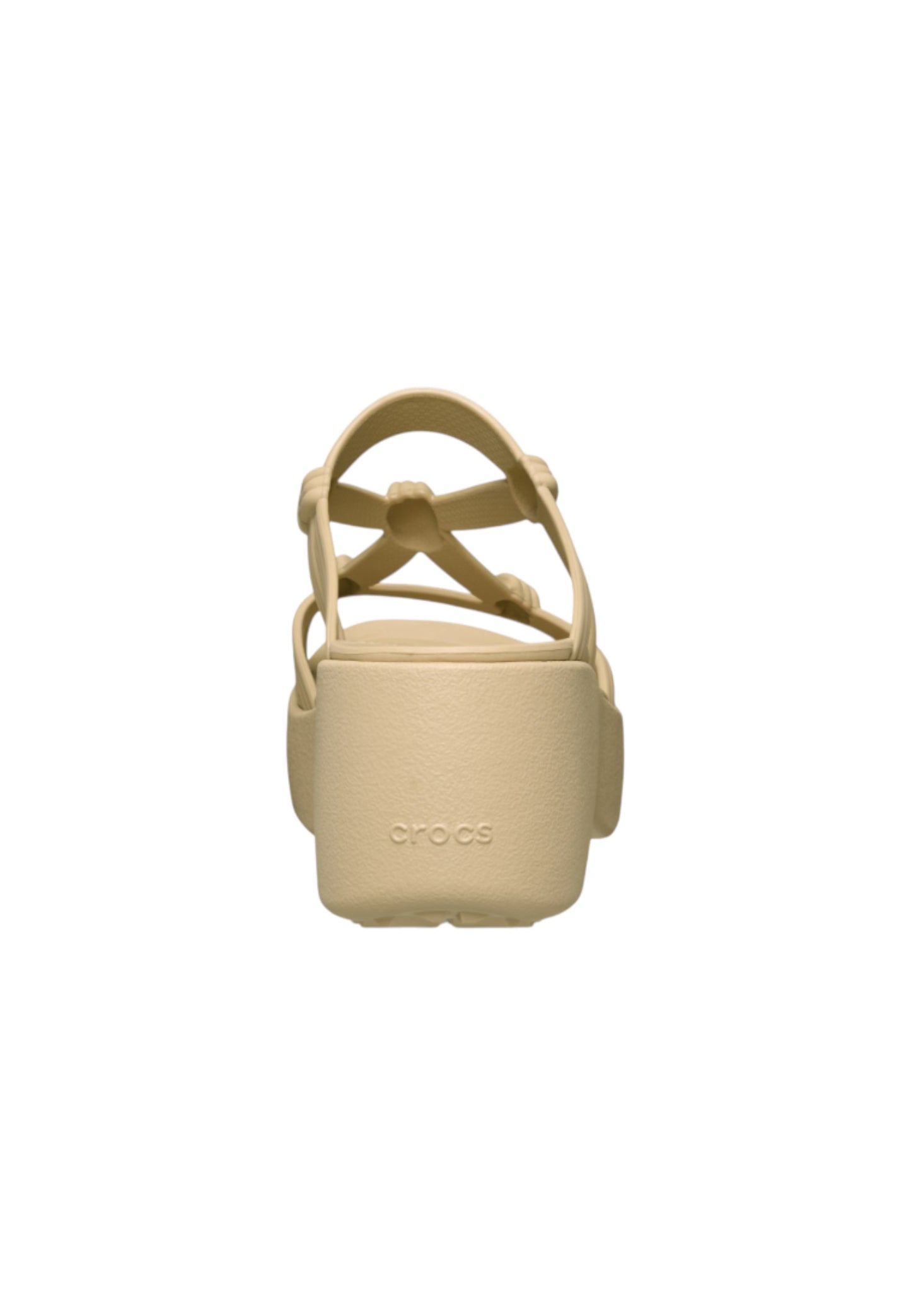 Sandali Crocs Brooklyn Knot Sky Sandal 212011-205 Beige donna