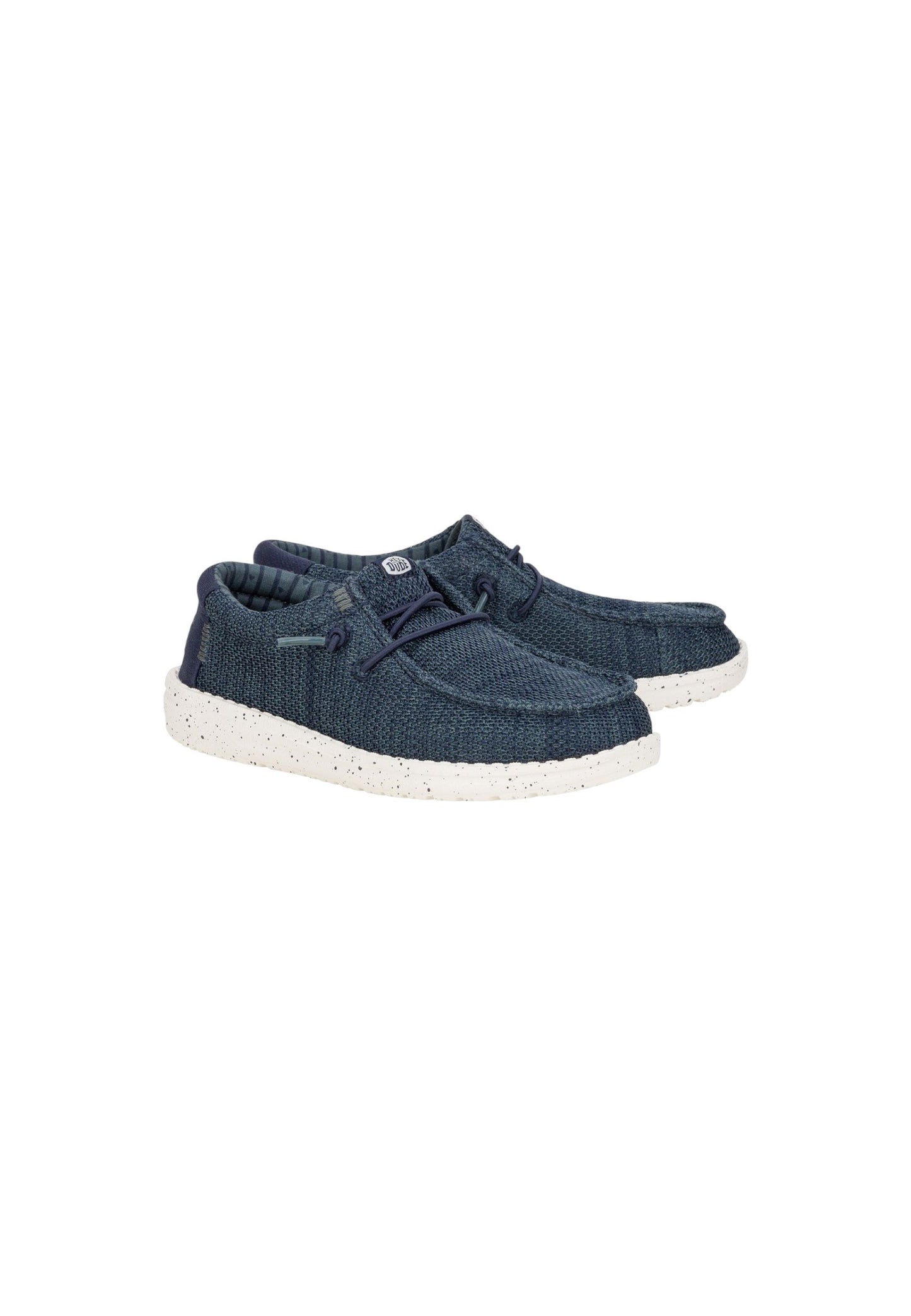 Mocassini HEYDUDE WALLY Y STRETCH SOX 42072-410 NAVY Bambino