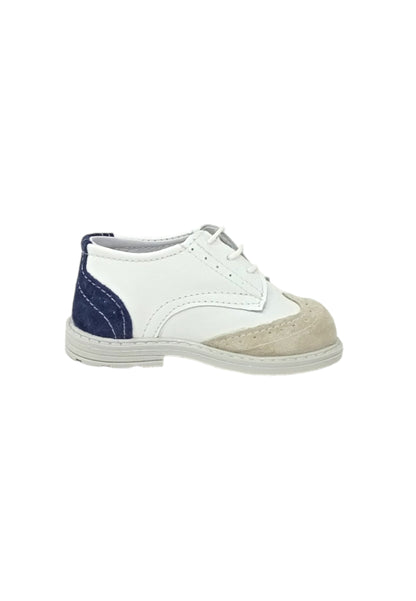 Francesina Sa.Ba. Calzature 300 bianco/beige/blu bambino