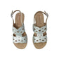 SANDALI INBLU GM000044 BIANCO DONNA