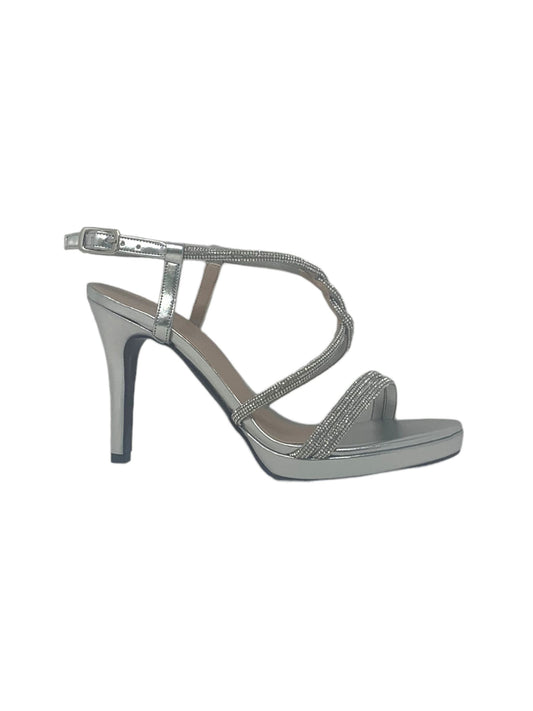 Sandalo col tacco JOEL A7569 LIZ LAME ARGENTO donna
