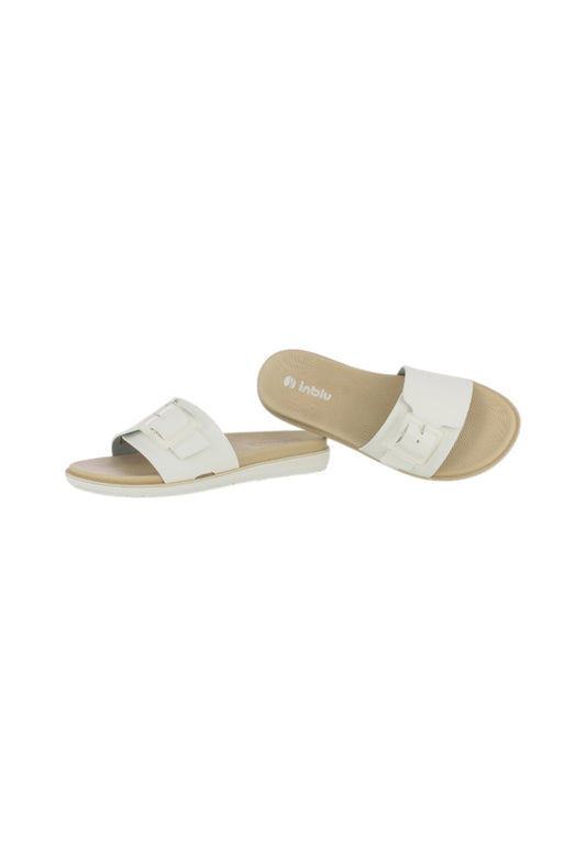 Ciabatta INBLU Dual Density SF000008 BIANCO donna