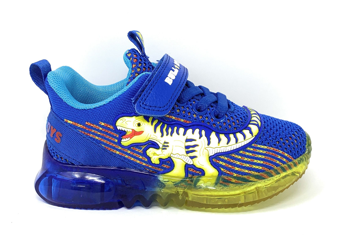 Sneakers da passeggio BULL BOYS BBAL2103 ROYAL Blu/Giallo Bambino