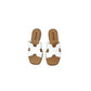 Ciabatta Patrizia Azzi L01 BIANCO donna