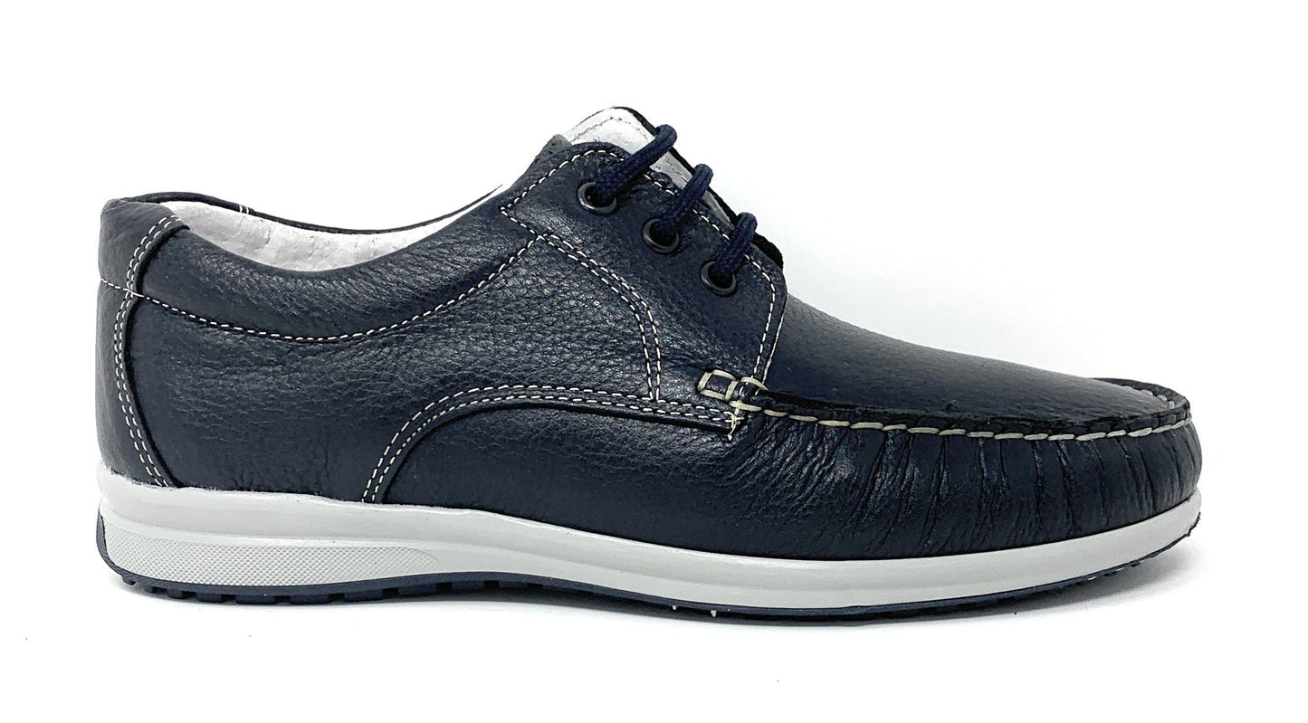 Mocassino BKS 088 PelleBlu uomo