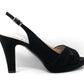 Sandalo col tacco JOEL 2094 SATIN NERO IC 999/999 NERO donna