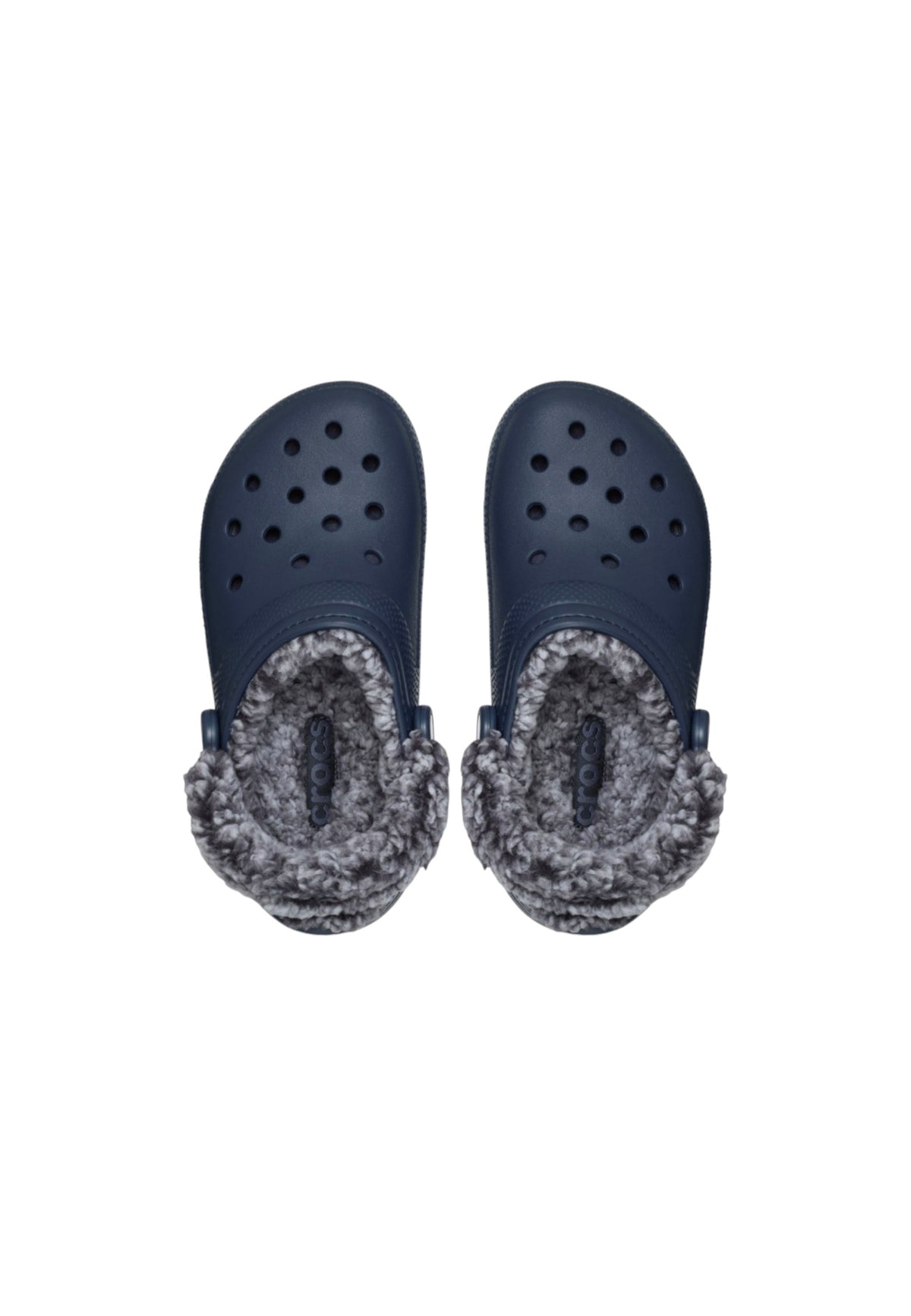 Classico Crocs tartaruga con pelliccia 211396-410 Navy Uomo