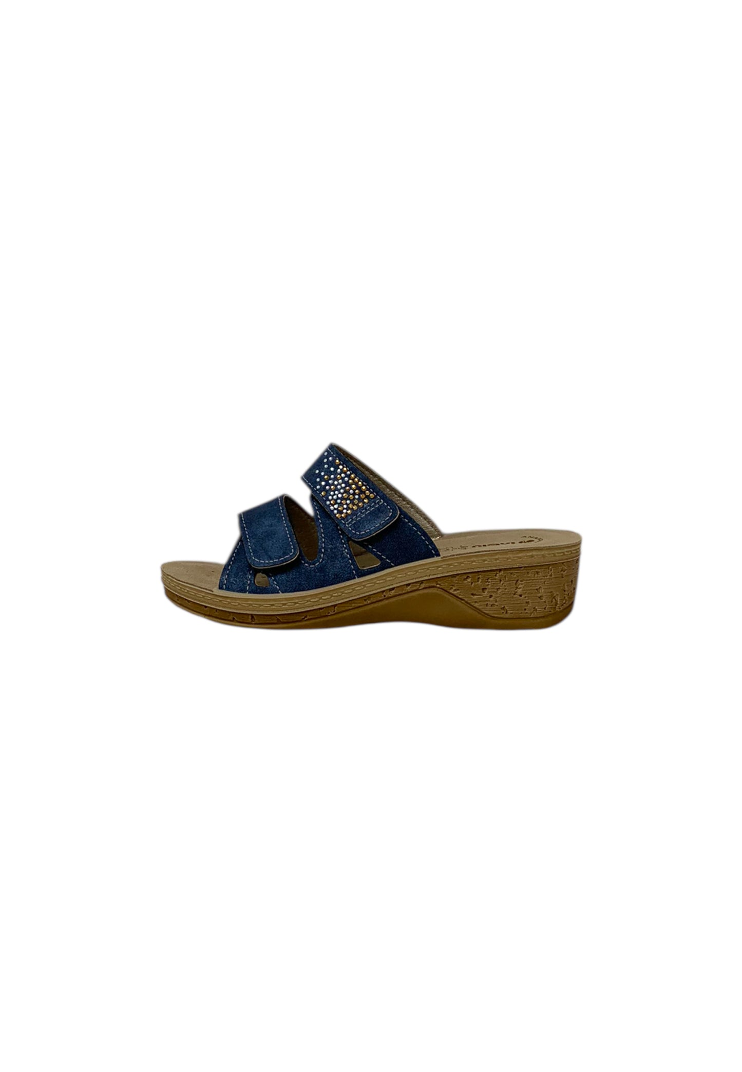 Ciabatta INBLU PV000009 BLU donna