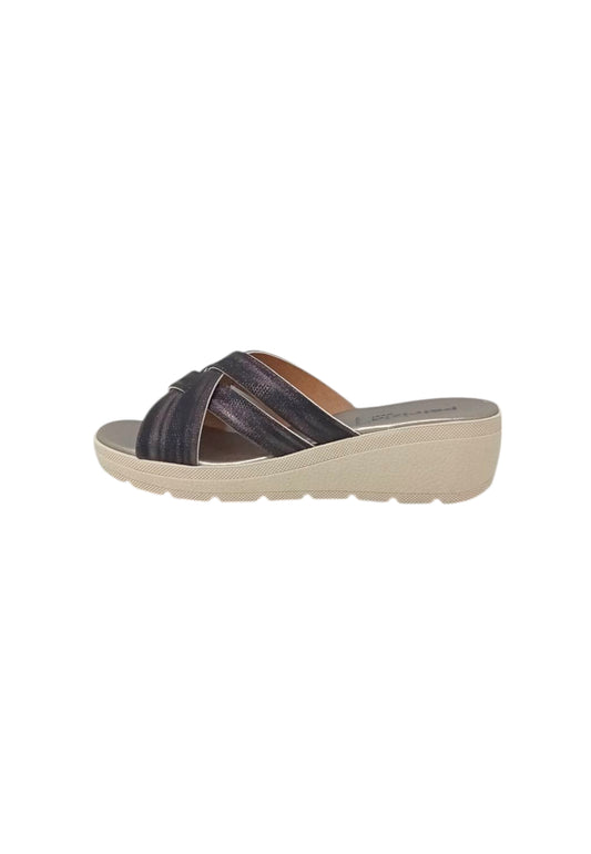 Ciabatta PATRIZIA AZZI 450/523 NERO donna