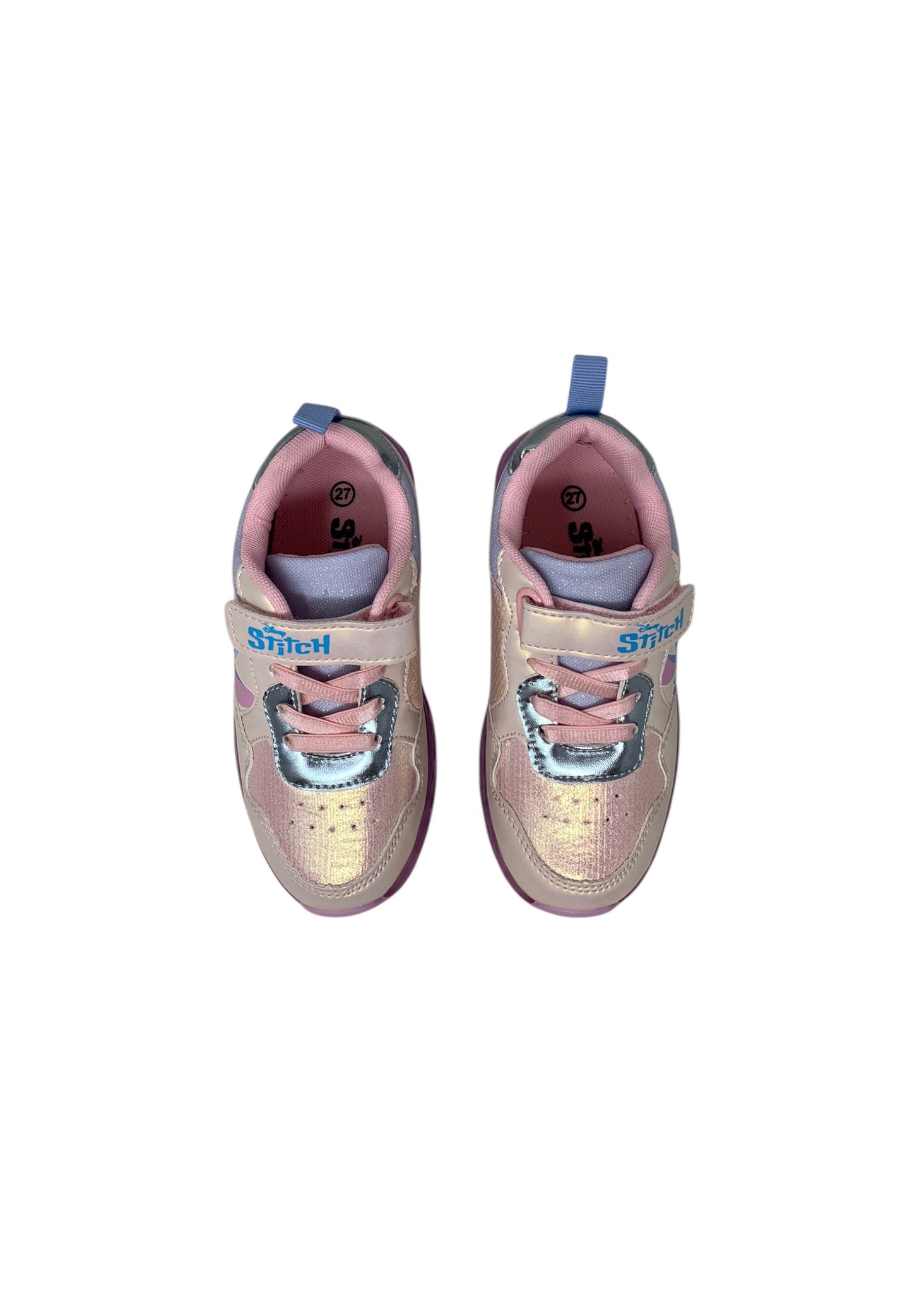Sneaker luminose Silver Lilo & Stitch  D6020148S PINK Bambina