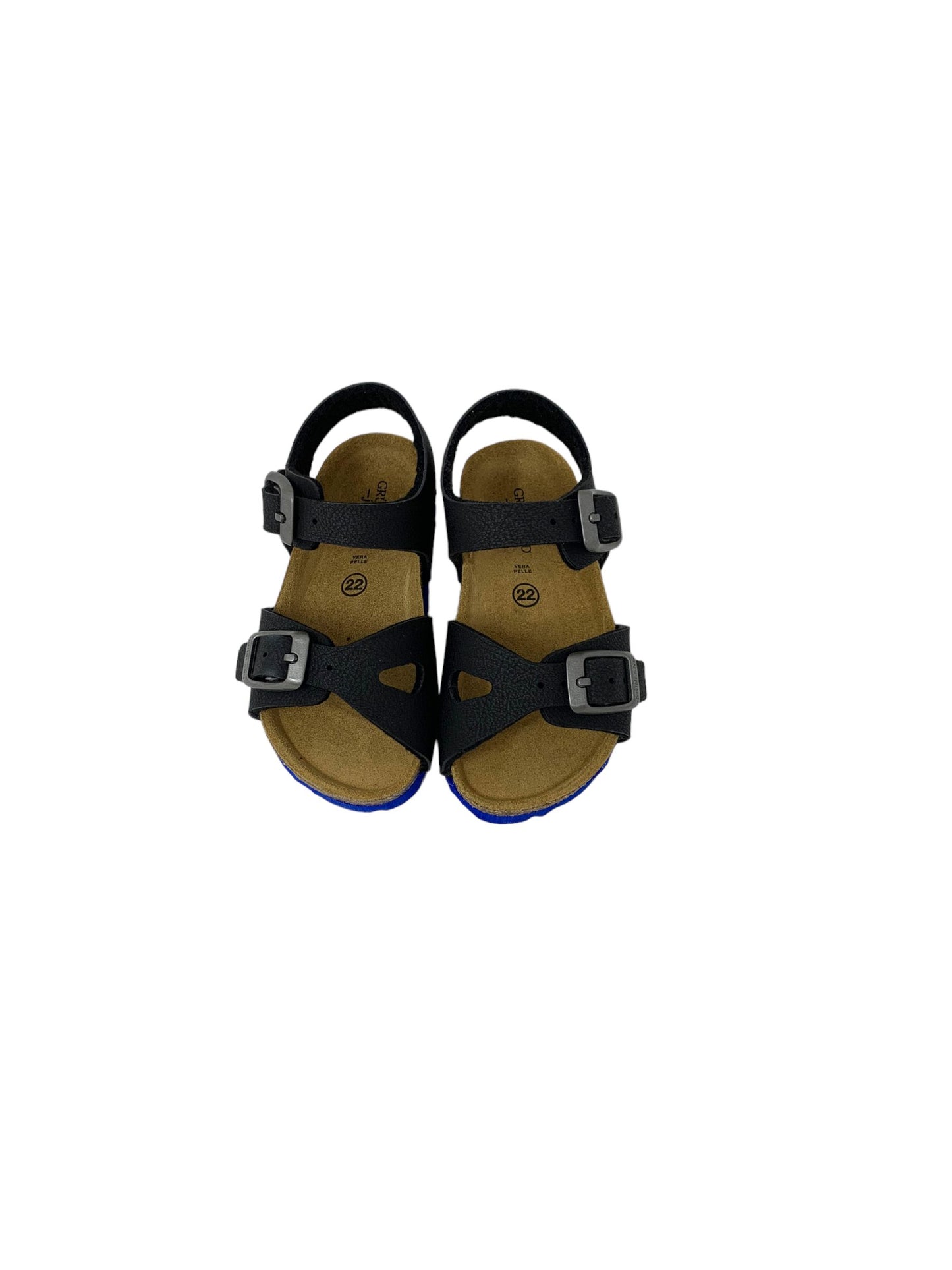 Sandalo da passeggio GRUNLAND Junior ARIA SB0025-40 NEROR Bambino