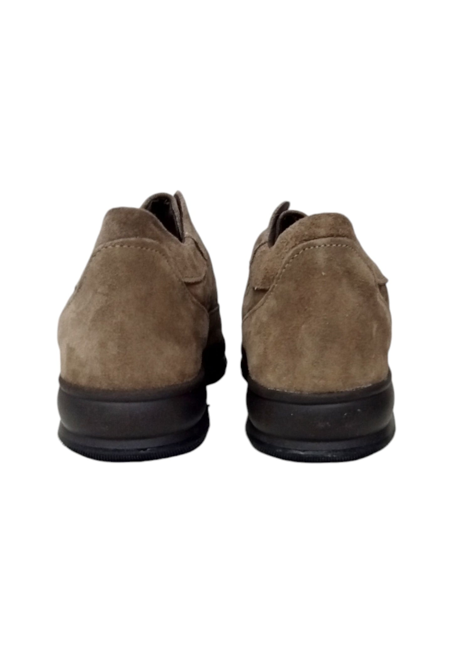 Italia Leone Sneaker taupe camoscio 7002 uomo