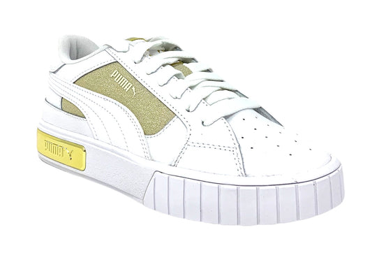 Sneakers da passeggio PUMA CALI STAR XMAS Wns 38402001 WHITE GOLD donna