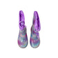 Stivali da pioggia luminosi SILVER Frozen D4310683S LILAC Bambina