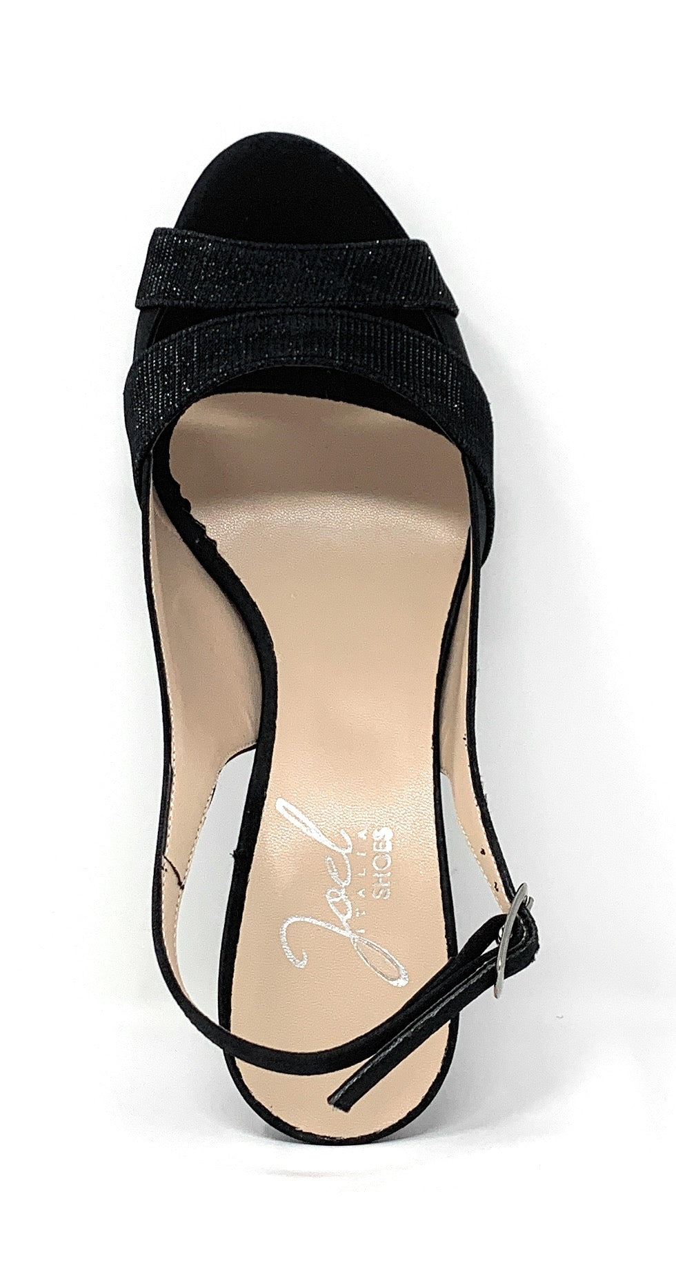 Sandalo col tacco JOEL 2094 SATIN NERO IC 999/999 NERO donna