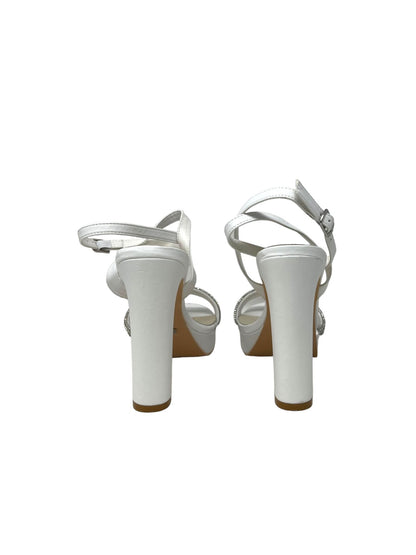 Sandalo KISS KRISS M04 BIANCO donna