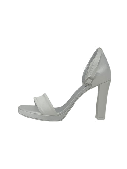 Sandalo col tacco JOEL A1142 RASO MORELLI LUX AVOIO002 SPOSA