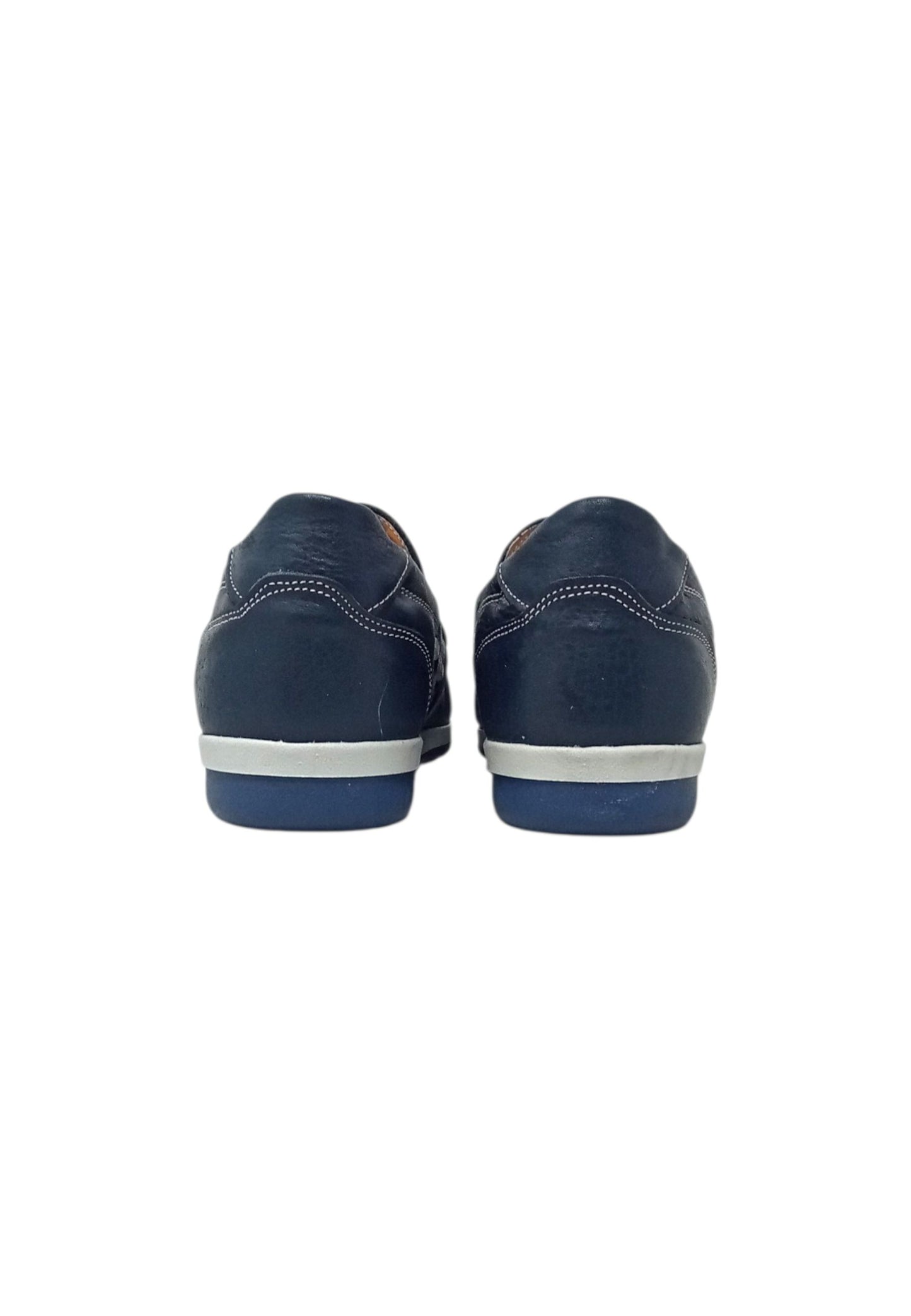 Mocassino  Italia Leone 3425 PELLE BLU uomo