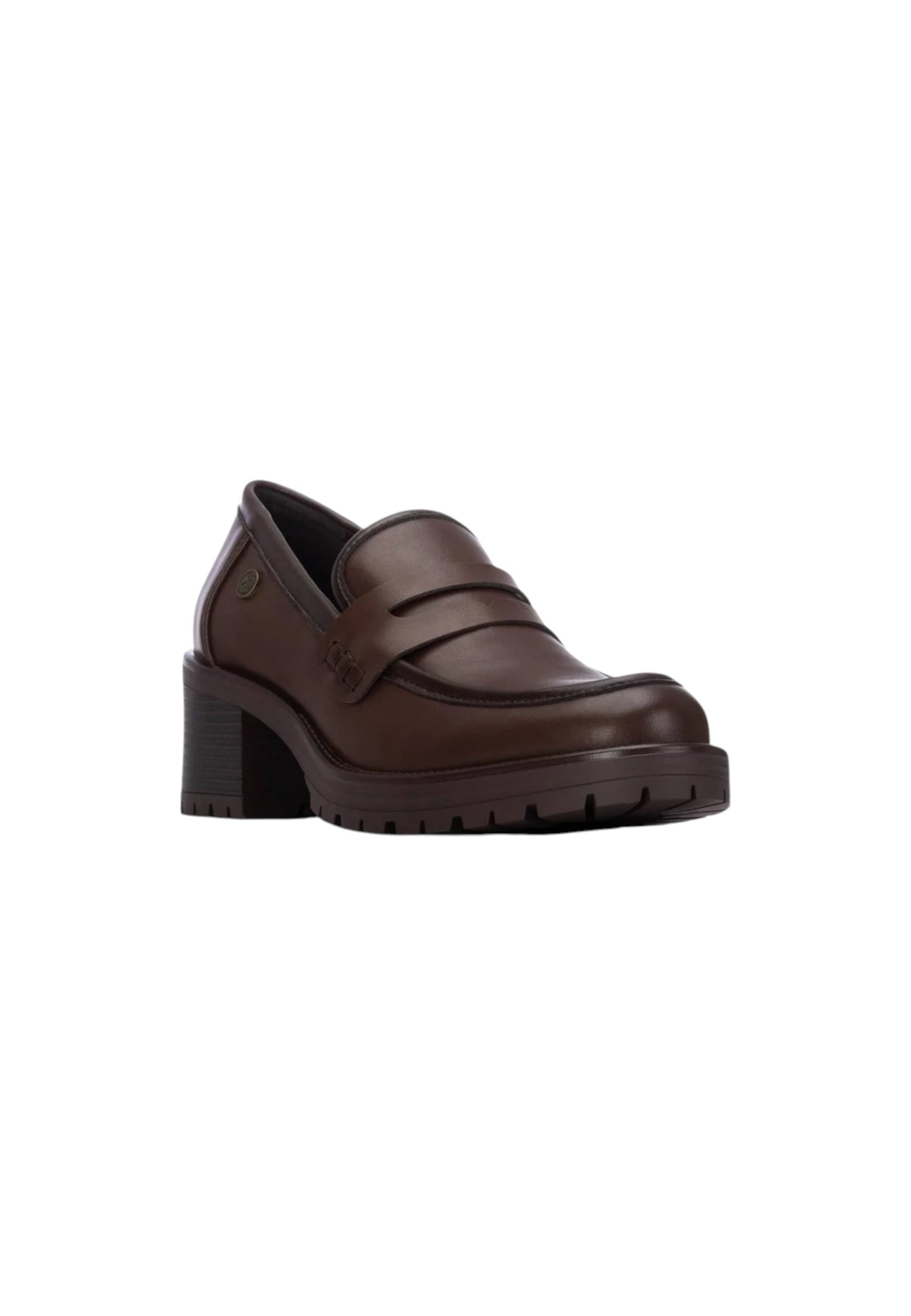 Mocassino con tacco XTI 146084 MARRON donna