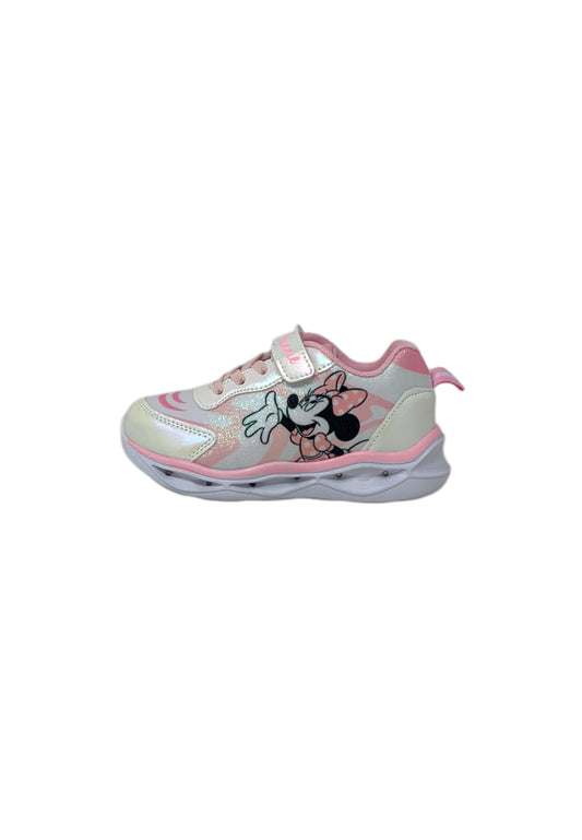 Sneaker con luci Silver Disney Minnie D3010676T pink Bambina