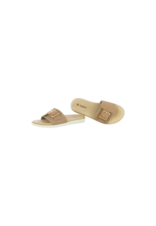 Ciabatta INBLU Dual Density SF000008 MOKA donna