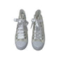 Sneaker DXO Vigevano C88 glitter bianco  bambina