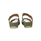 Ciabatta GRUNLAND DIRA CI2577-C9 OLIVA ragazza/donna