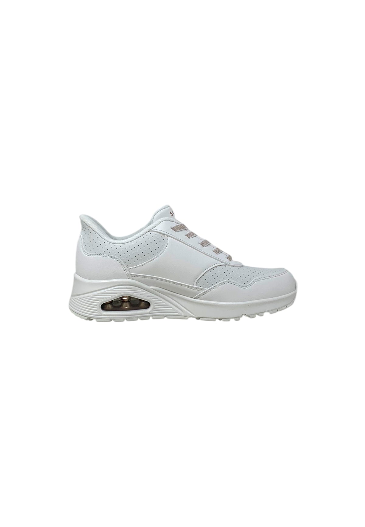 Sneakers Skechers Slip-ins UNO - BANKSIA LUXE 177118/WHT Donna