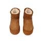 Stivaletto con pelliccia GRUNLAND JR CRIS PO2145-I4 CUOIO bambina/ragazza