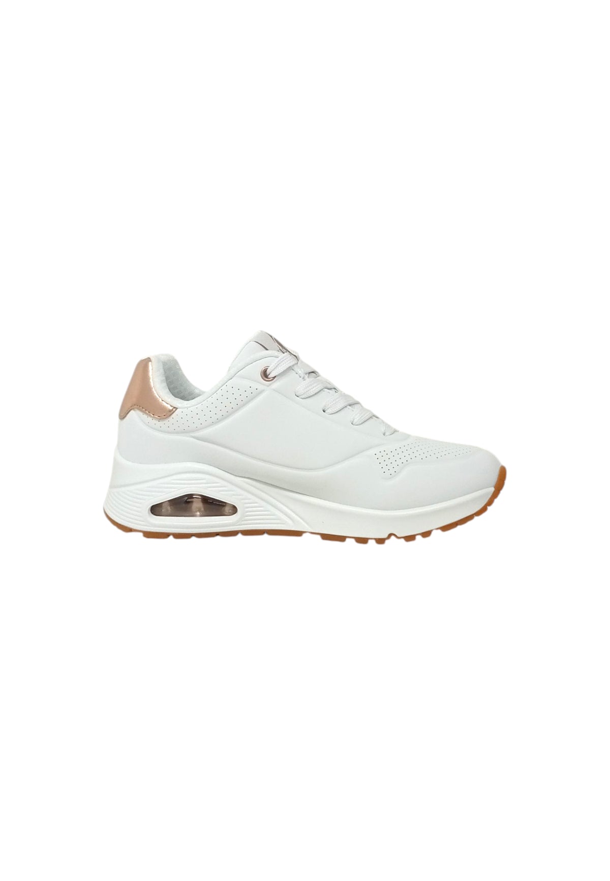 Sneakers SKECHERS Uno - Golden air 177094/WHT Donna